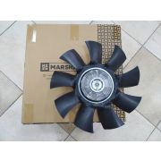 M6110331, 1308010LE359 Вискомуфта вентилятора в сборе с крыльчаткой JAC N120 MARSHALL