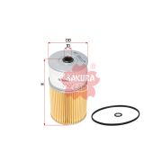 O-1006 O-358 Фильтр масляный (вставка) SAKURA